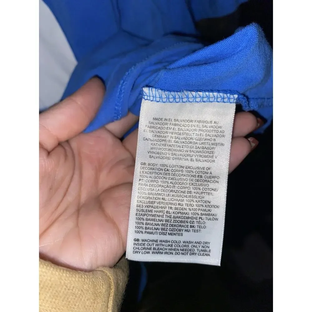 The North Face Men's Short-Sleeve Half Dome Tee Blue XL